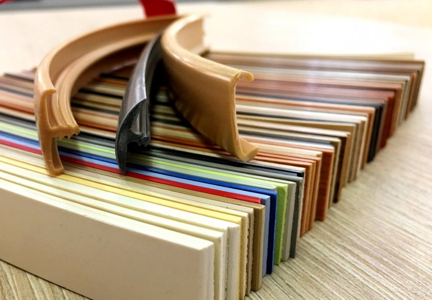 Виды мебельных кромок